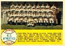 1958 Topps      174     Kansas City Athletics TC